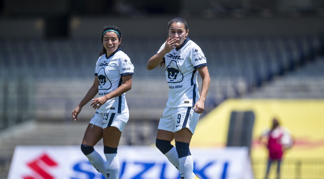 ¡Historia pura! Revive los primeros goles de Pumas Femenil en el Olímpico Universitario