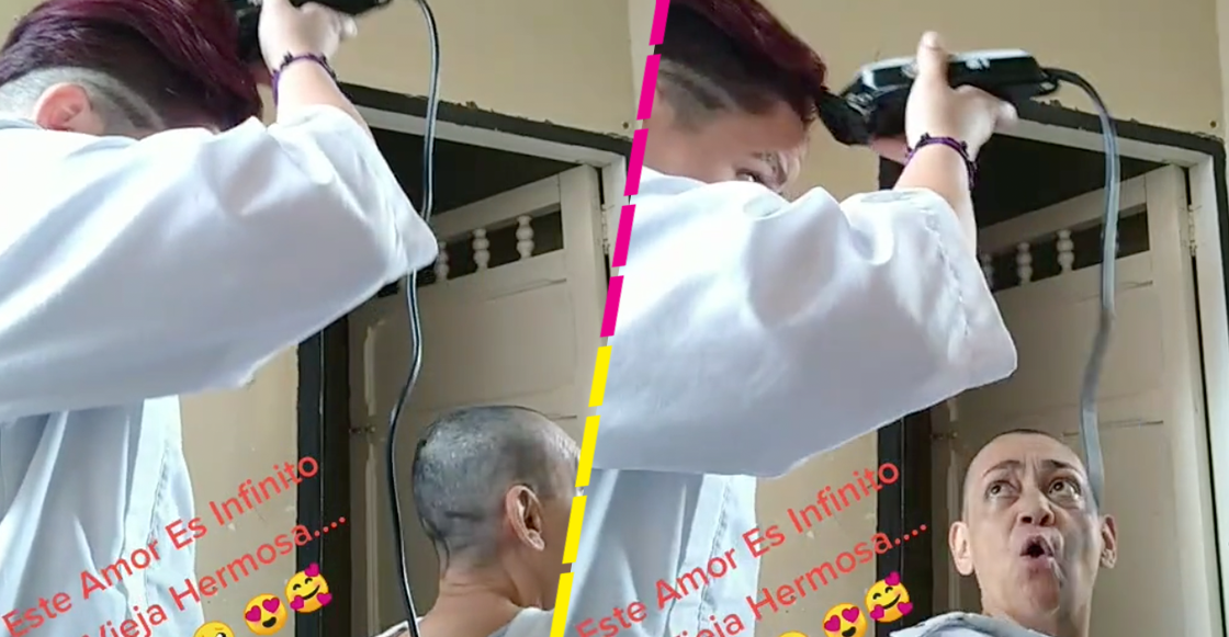 Joven se rapa junto a su mamá para apoyarla en su lucha contra el cáncer