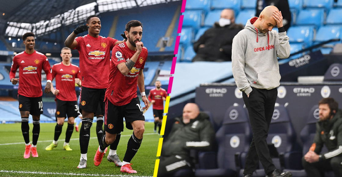 ¡En tu cara, Guardiola! Manchester United terminó con la racha del City y aquí están los goles