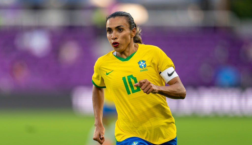 Marta, una de las mejores jugadoras en la historia del futbol femenil