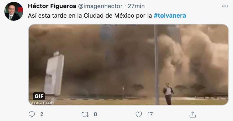 Aguanta 2021: Tolvanera oscurece el cielo de CDMX y otros estados del país 