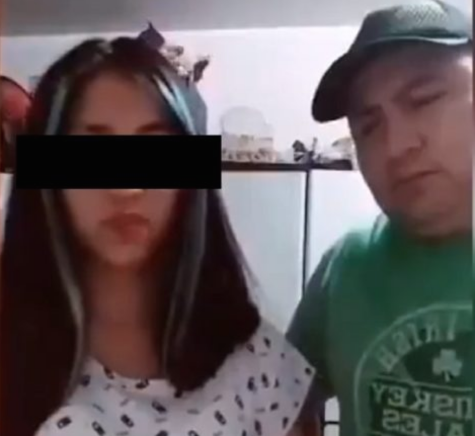 WTF?! Papá obliga a su hija a pedir disculpas por bailar twerking en TikTok