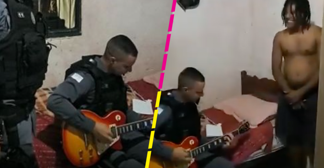 ¡Rifado! Policía detiene a narco; termina tocando rolas de Iron Maiden y Metallica