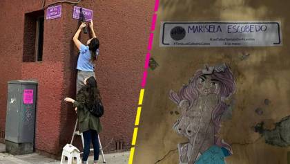 "Las calles también son nuestras": Renombran simbólicamente calles con nombres de mujeres por el 8M