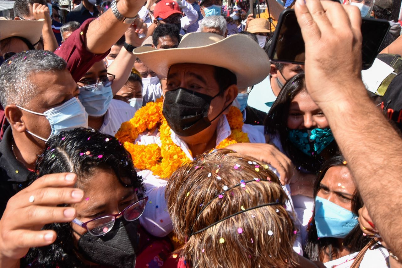 Felix Salgado Macedonio Mitin Morena