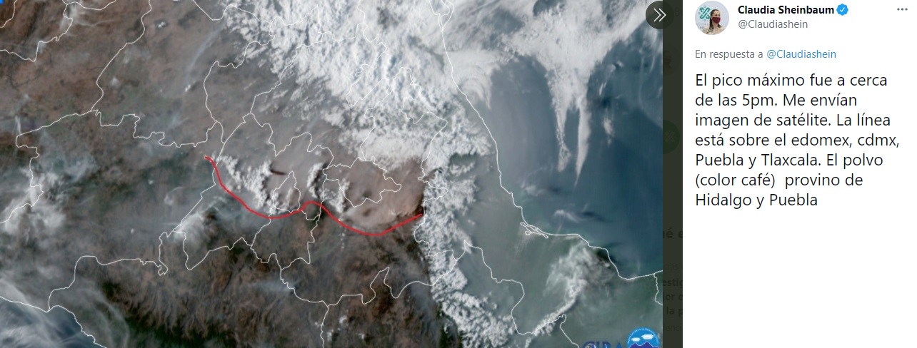 tuit sheinbaum aire