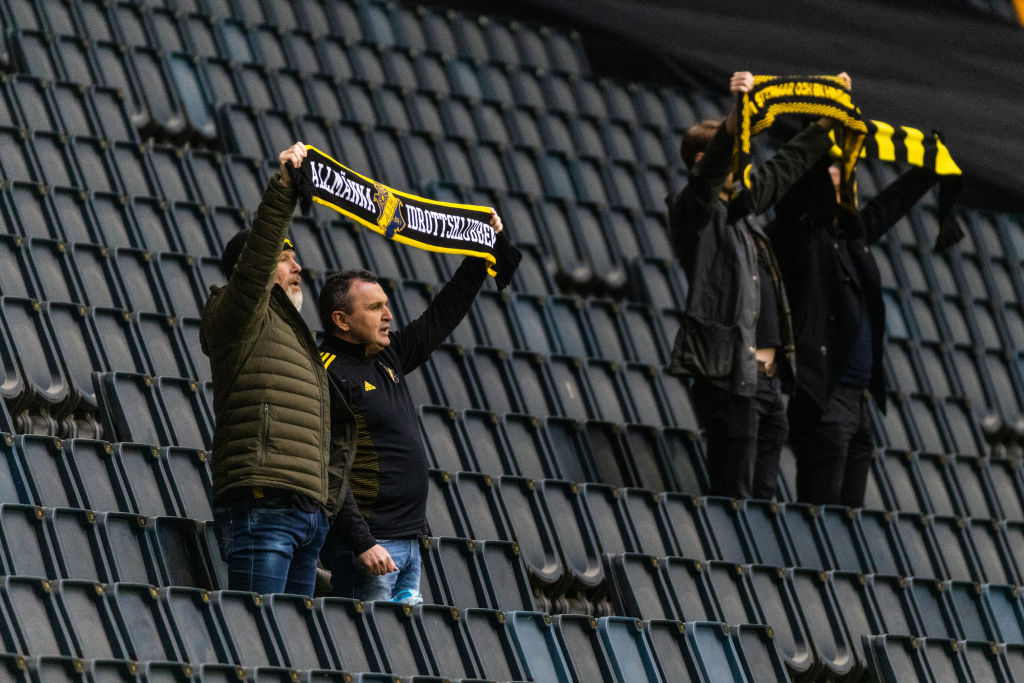 Aficionados del AIK Estocolmo