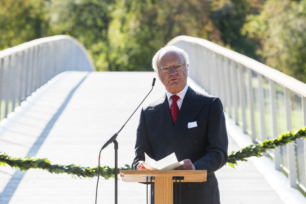 Rey Carlos Gustavo de Suecia