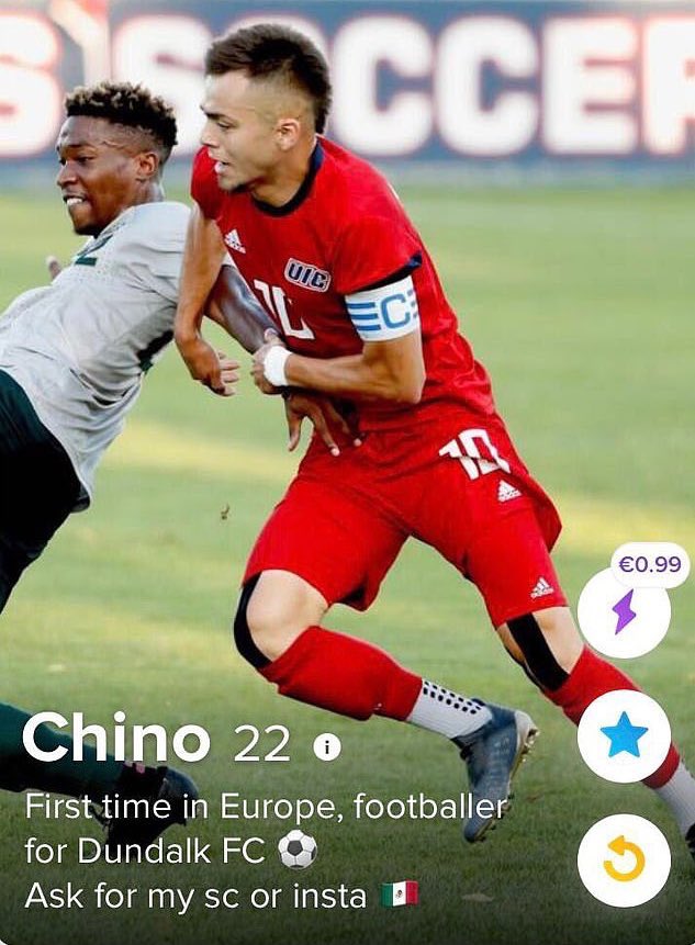 Perfil Jesús Pérez Tinder