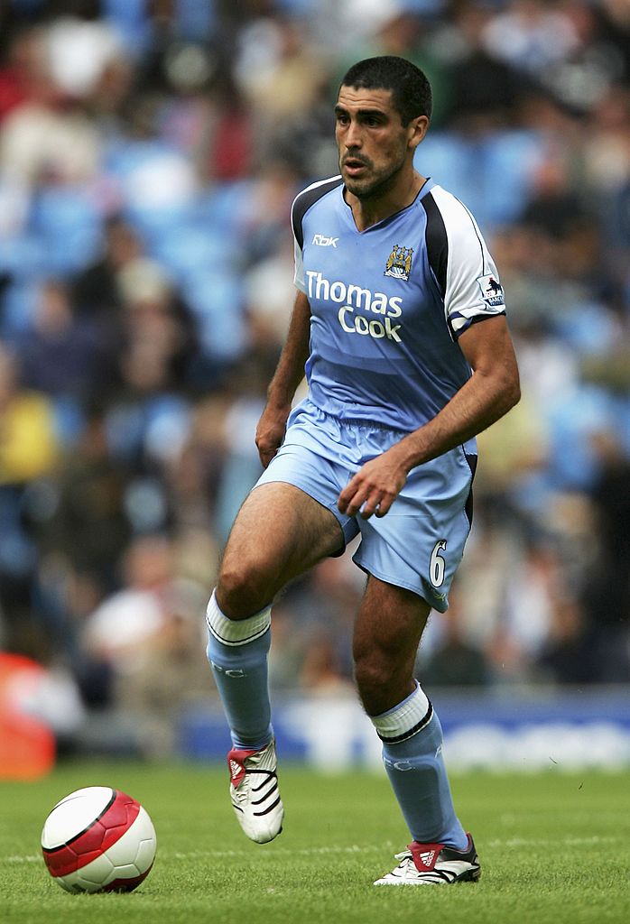 Claudio Reyna con el Manchester City