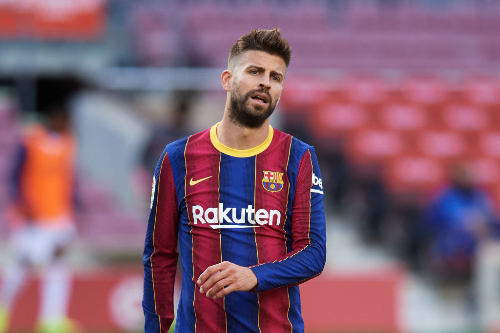 Gerard Piqué no podrá estar en El Clásico