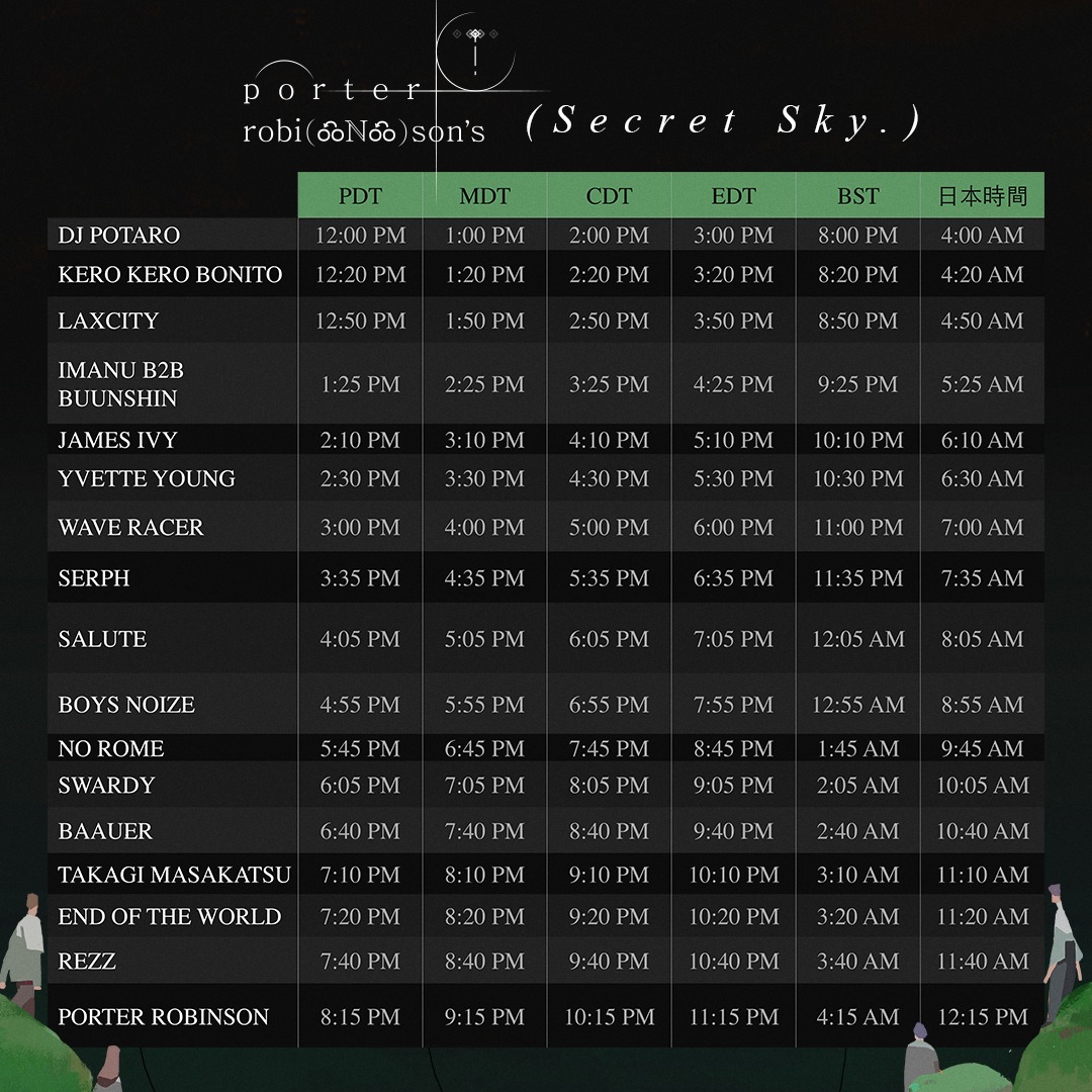 HORARIOS-secret-sky-porter-robinson