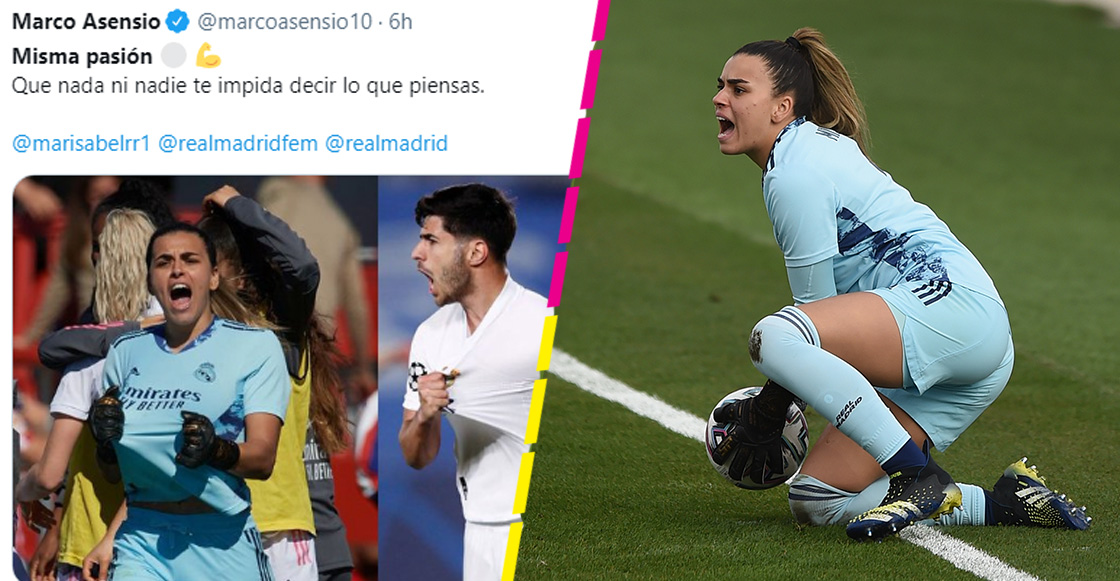 ¿Por qué jugadores del Real Madrid publican imagen de la portera del equipo femenil?