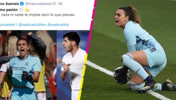 ¿Por qué jugadores del Real Madrid publican imagen de la portera del equipo femenil?