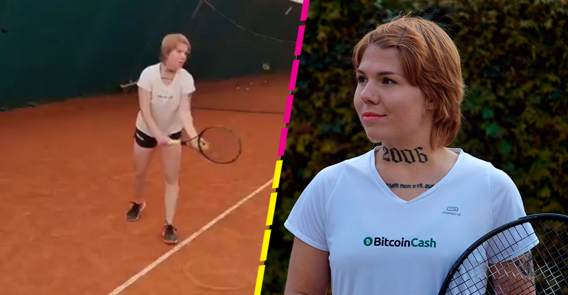 WTF? Tenista croata vende parte de su cuerpo para usarlo como espacio publicitario