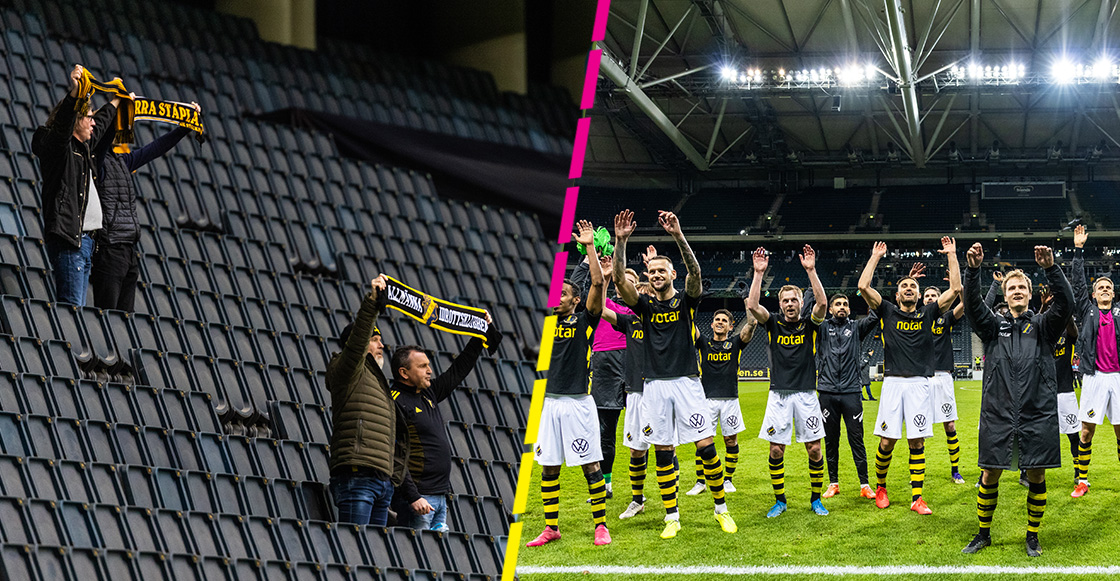 Suecia reabre puertas de estadio, pero sólo a 8 aficionados por medidas sanitarias