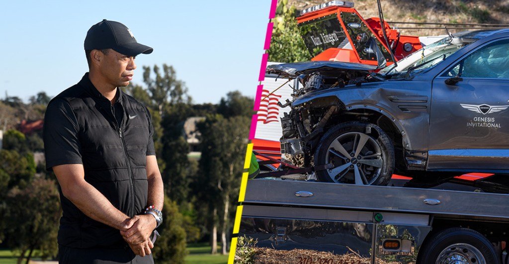 Exceso de velocidad es la causa del accidente automovilístico de Tiger Woods