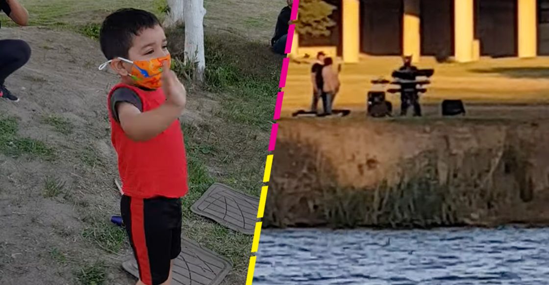 "Te amo mucho": Abuelito le canta "Las mañanitas" a su nieto desde la frontera