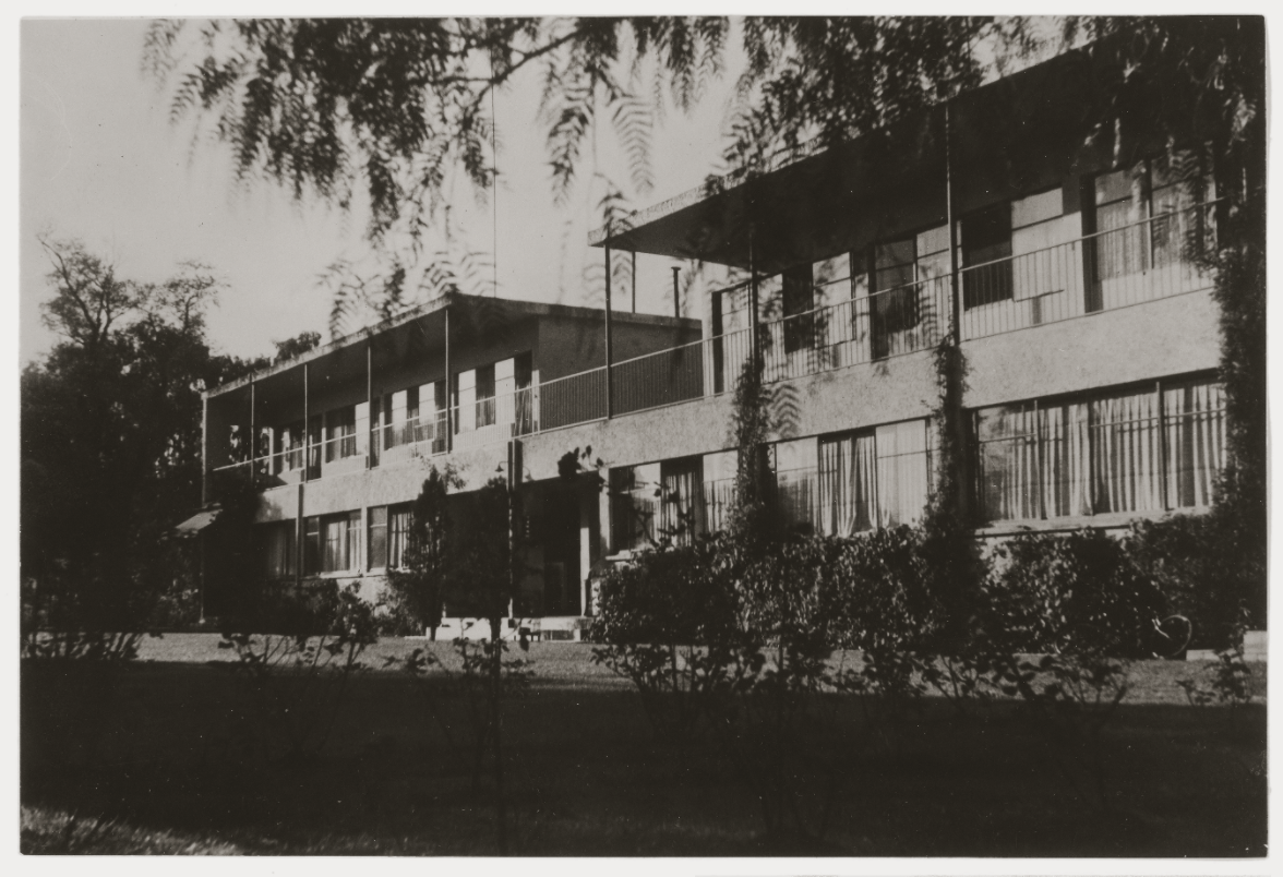 Así lucían las casas modernas en la colonia del Valle.