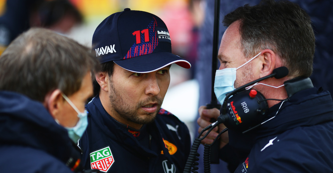 Checo Pérez y Chris Horner