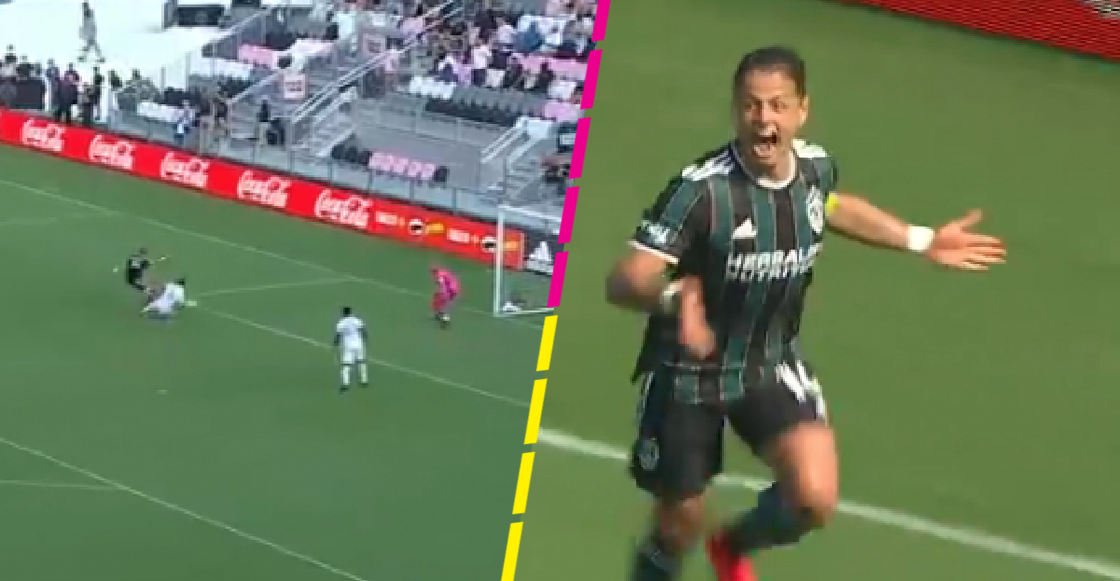 Doblete de 'Chicharito' Hernández con el Galaxy frente al Inter Miami