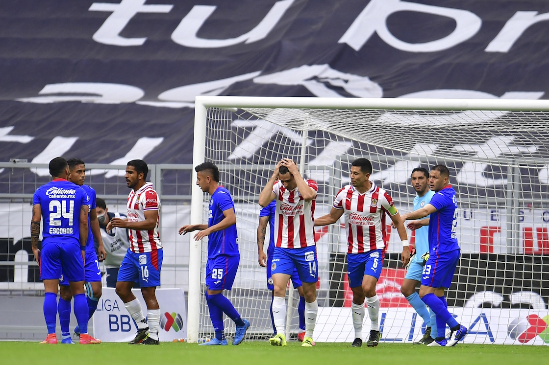 Chivas derrota vs Cruz Azul