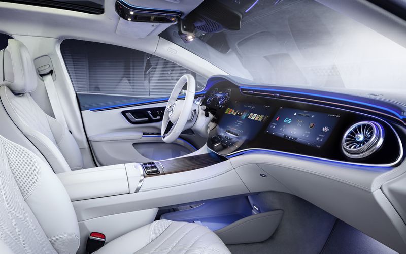 EQS: Así es el nuevo auto totalmente eléctrico de Mercedes Benz 