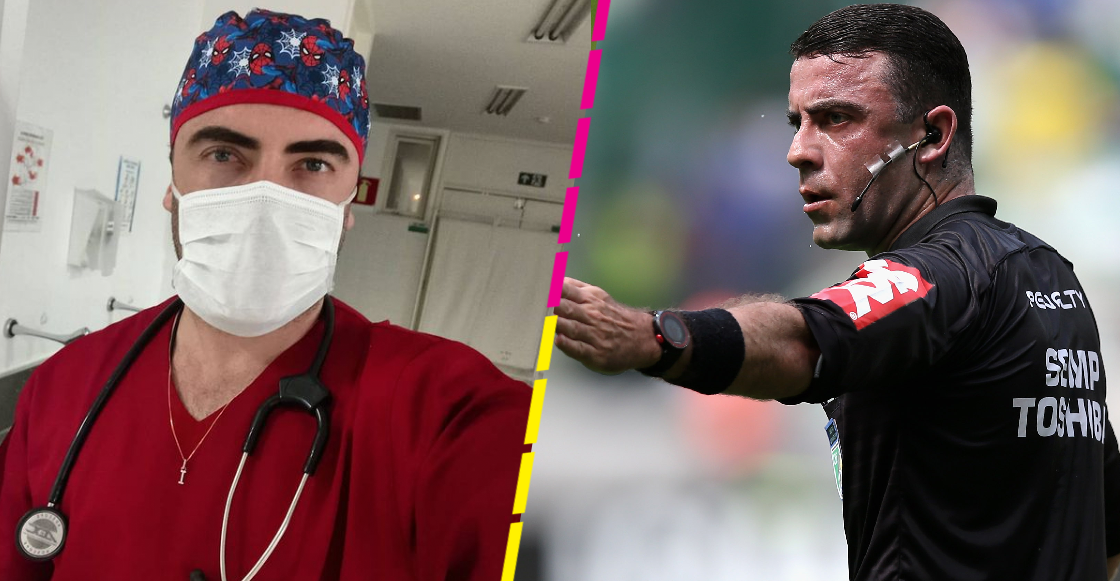 Igor Benevenuto, el árbitro que dejó las canchas para atender a pacientes con COVID