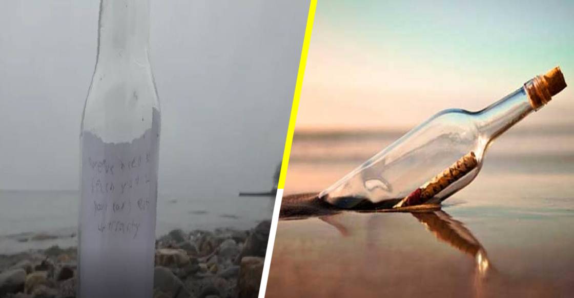 ¡Lo que nos faltaba! Encuentra mensaje dentro una botella, era una nota de 'spam'