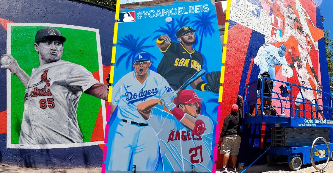 ¿Dónde encontrar los 5 murales de la MLB en la Ciudad de México?