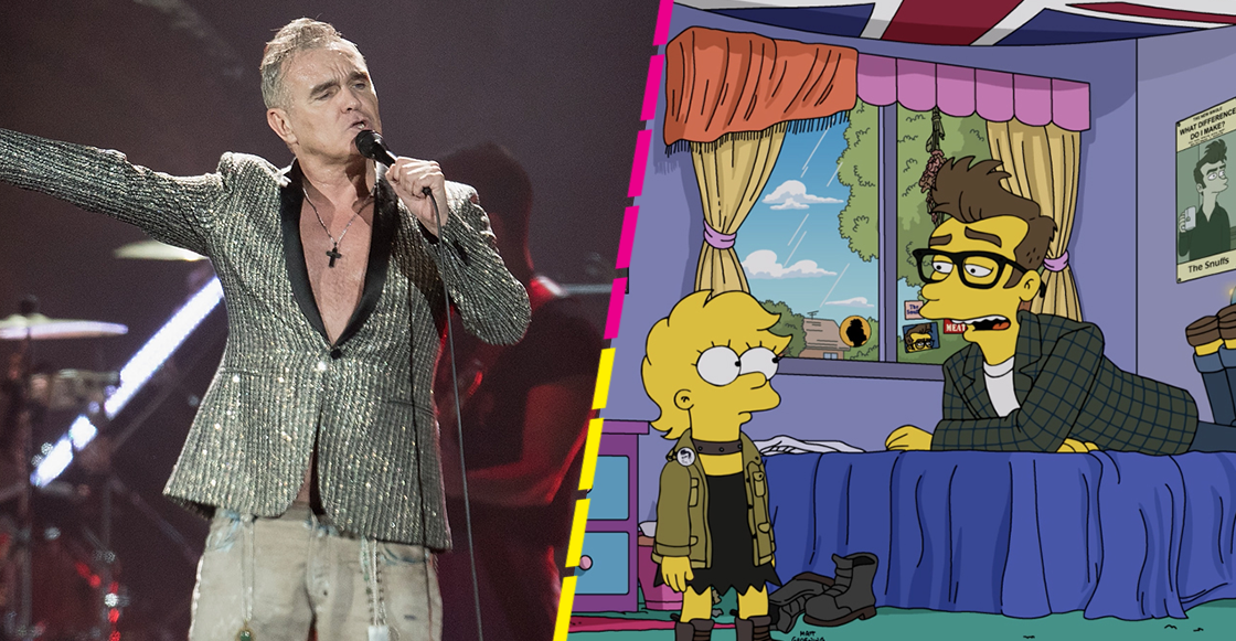 No podía saberse: Morrissey se queja por su aparición en 'Los Simpson'