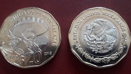 nueva-moneda-20-pesos-emiliano-zapata