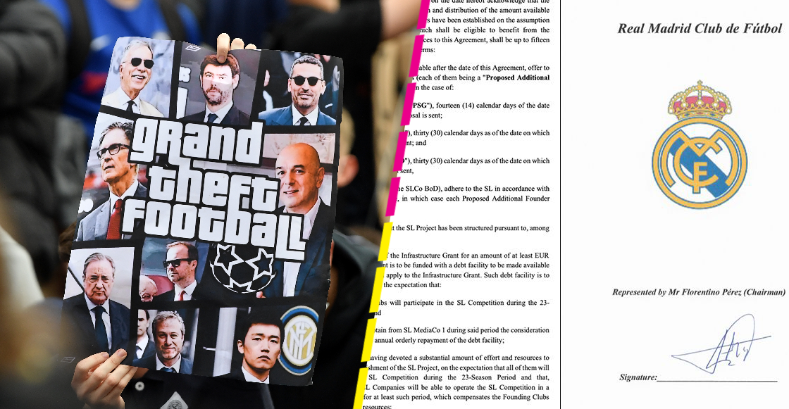 ¡Que quemón! Se filtran cláusulas del contrato de los 12 equipos fundadores de la Superliga Europea