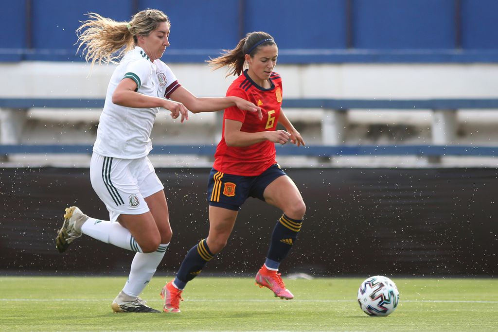 Los goles con los que España venció a la Selección Mexicana Femenil