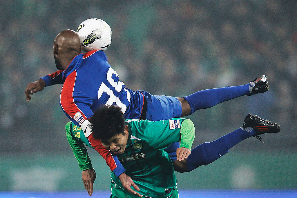 Anelka con Shanghai Shenhua