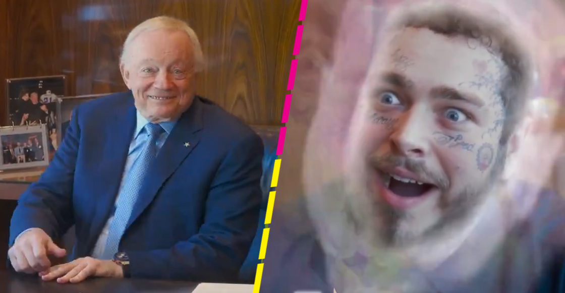 Jerry Jones y Post Malone se unen para presentar el calendario 2021 de los Cowboys