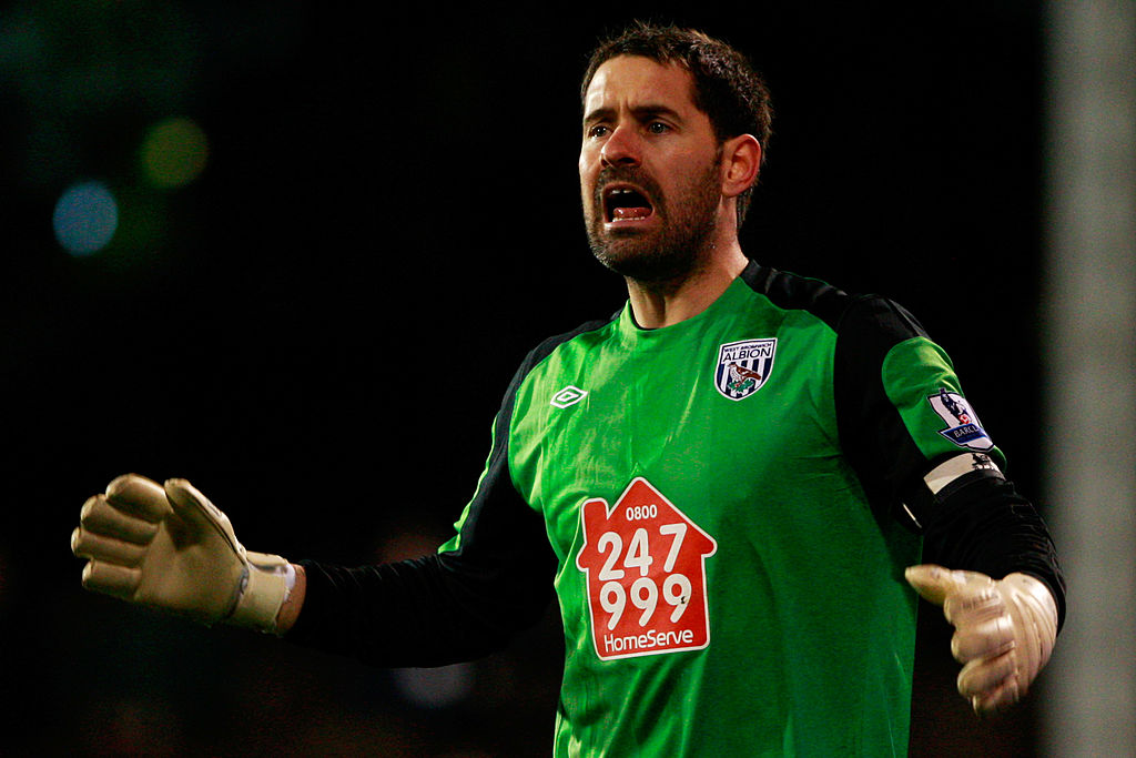 Scott Carson con el West Brom