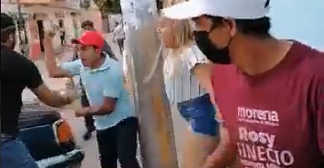 agresion celia maya morena queretaro