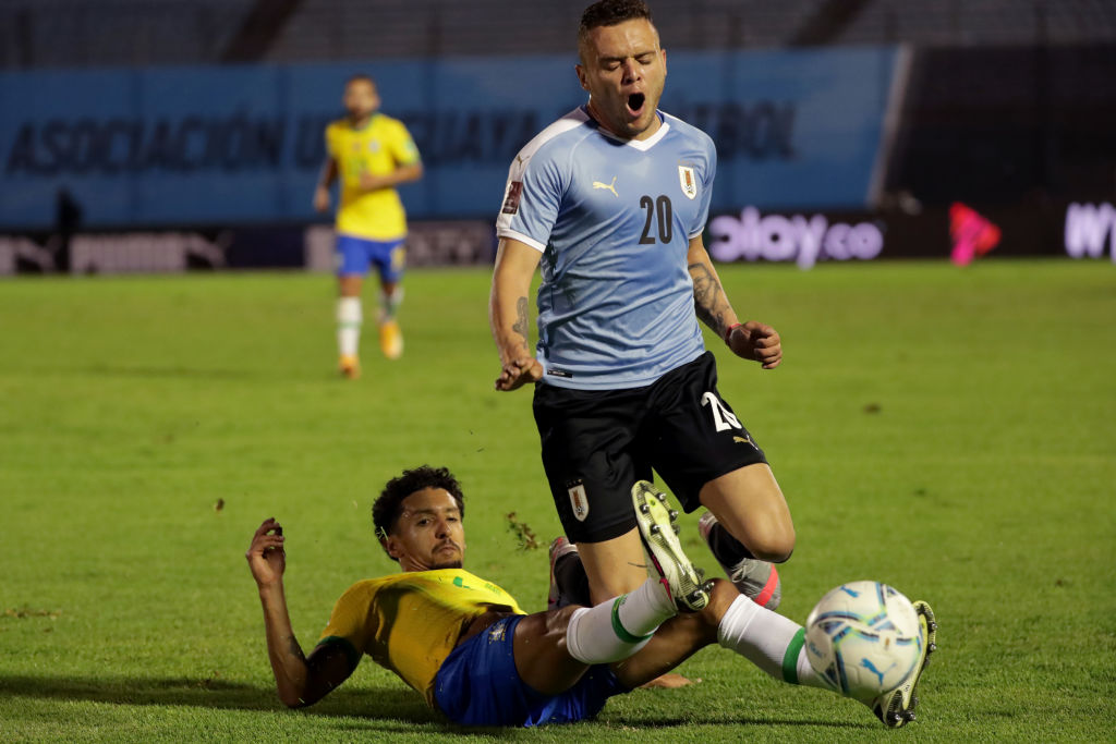 Cabecita Rodríguez con Uruguay