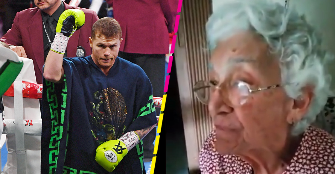 'Canelo' Álvarez sorprende a abuelita con felicitación por el día de las madres