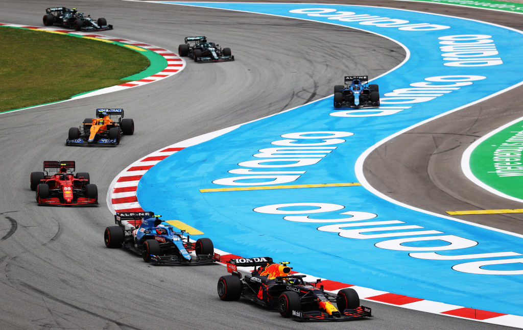 Checo Pérez Gran Premio de España