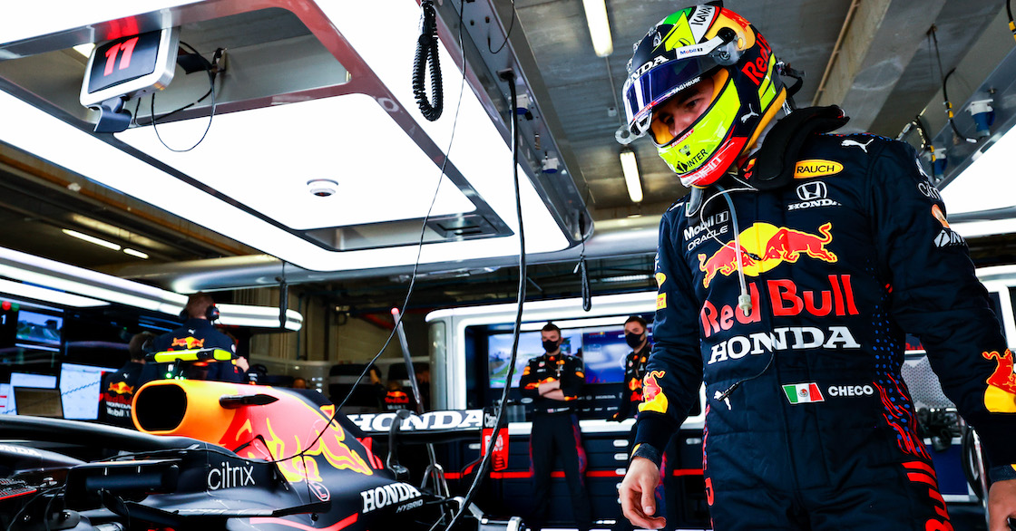 Checo Pérez avisa que el primero podio con Red Bull llegaría en el GP de España