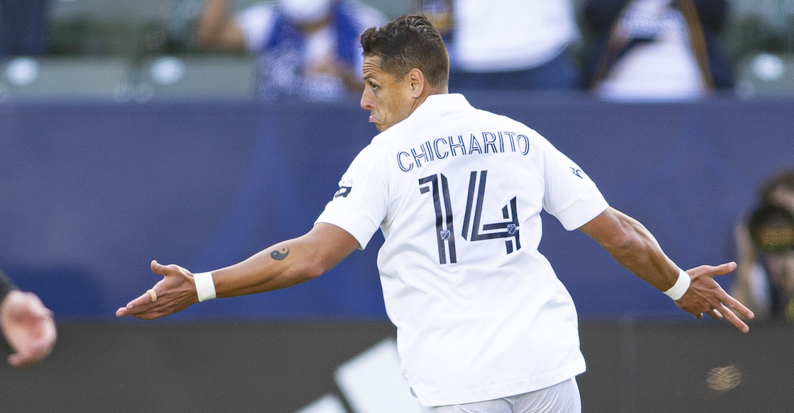 ¡Ya van ocho 'pepinos'! Revive el gol del 'Chicharito' Hernández frente al Portland
