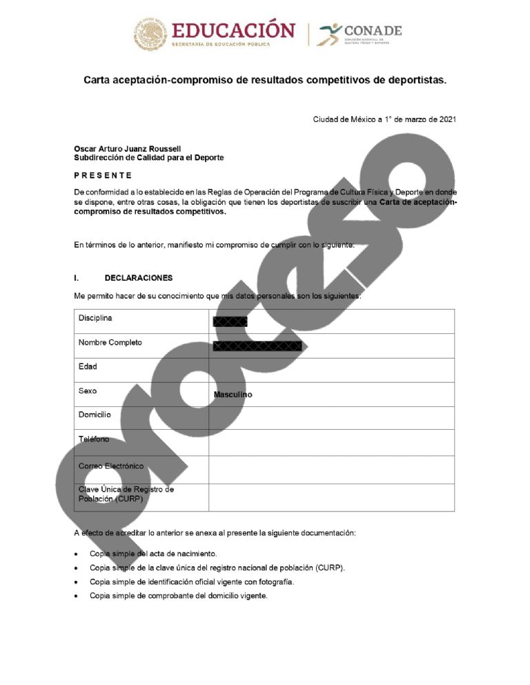 ¿Por? Conade exige a deportistas no participar en elecciones si quieren una beca