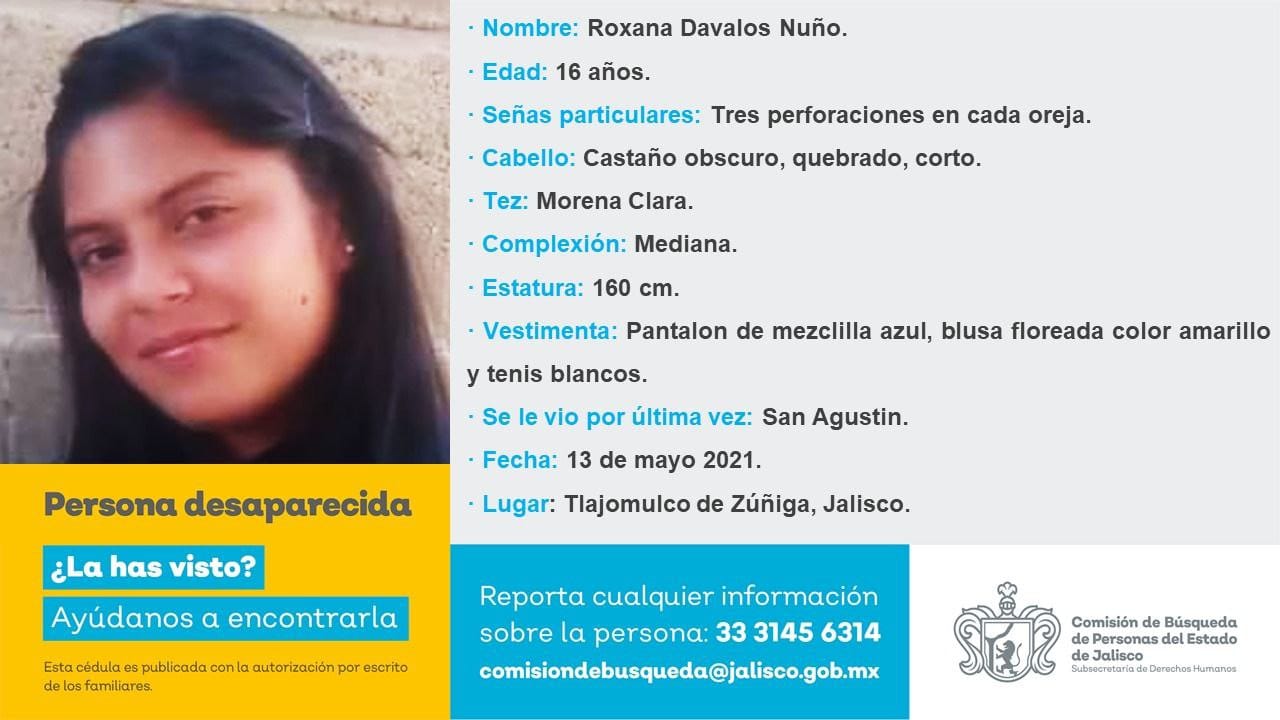 Reportan 4 adolescentes desaparecidas en Jalisco; Fiscalía dice que huyeron por voluntad propia