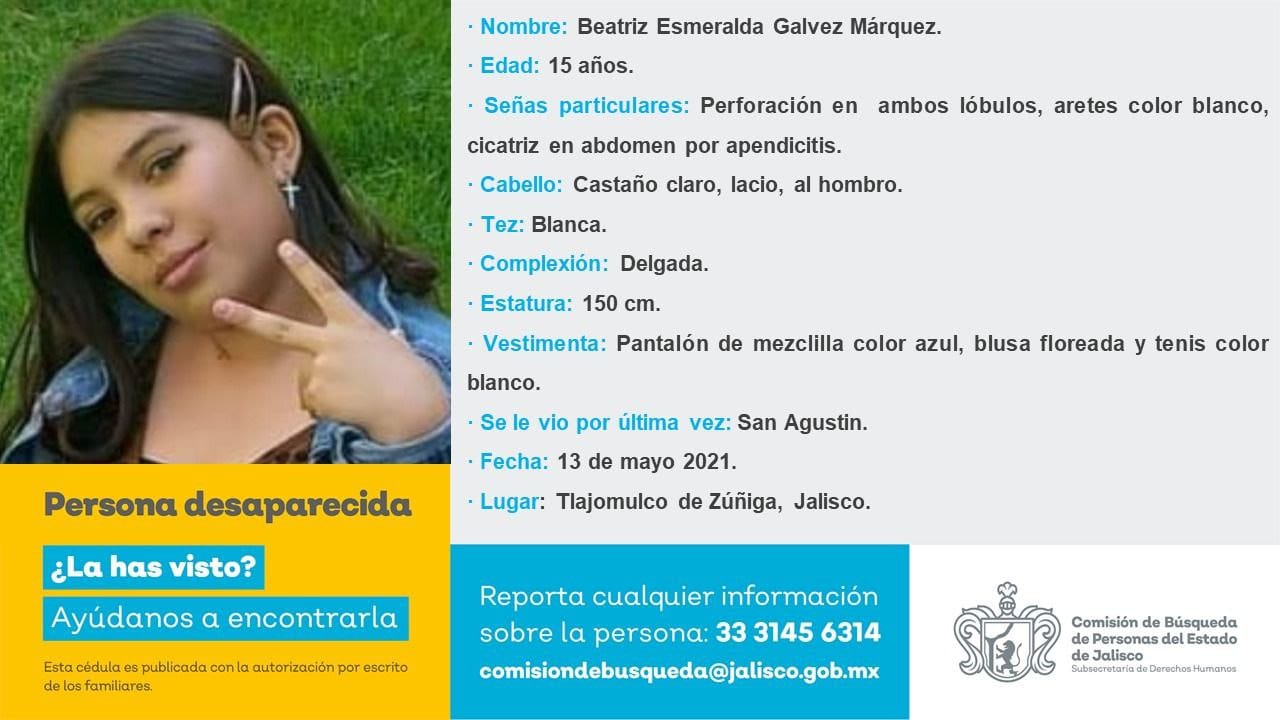 Reportan 4 adolescentes desaparecidas en Jalisco; Fiscalía dice que huyeron por voluntad propia