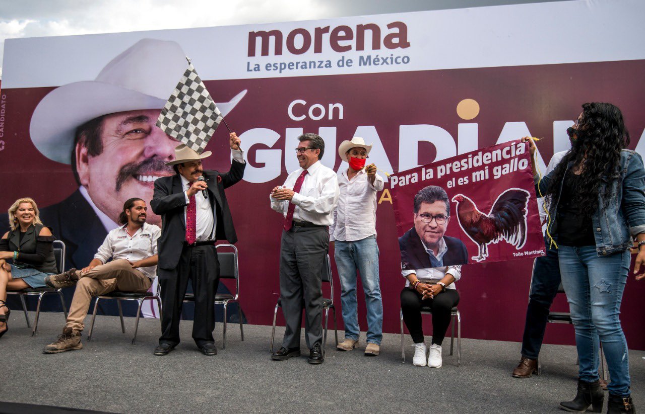 Candidato de Morena ‘destapa’ a Ricardo Monreal como presidenciable para 2024