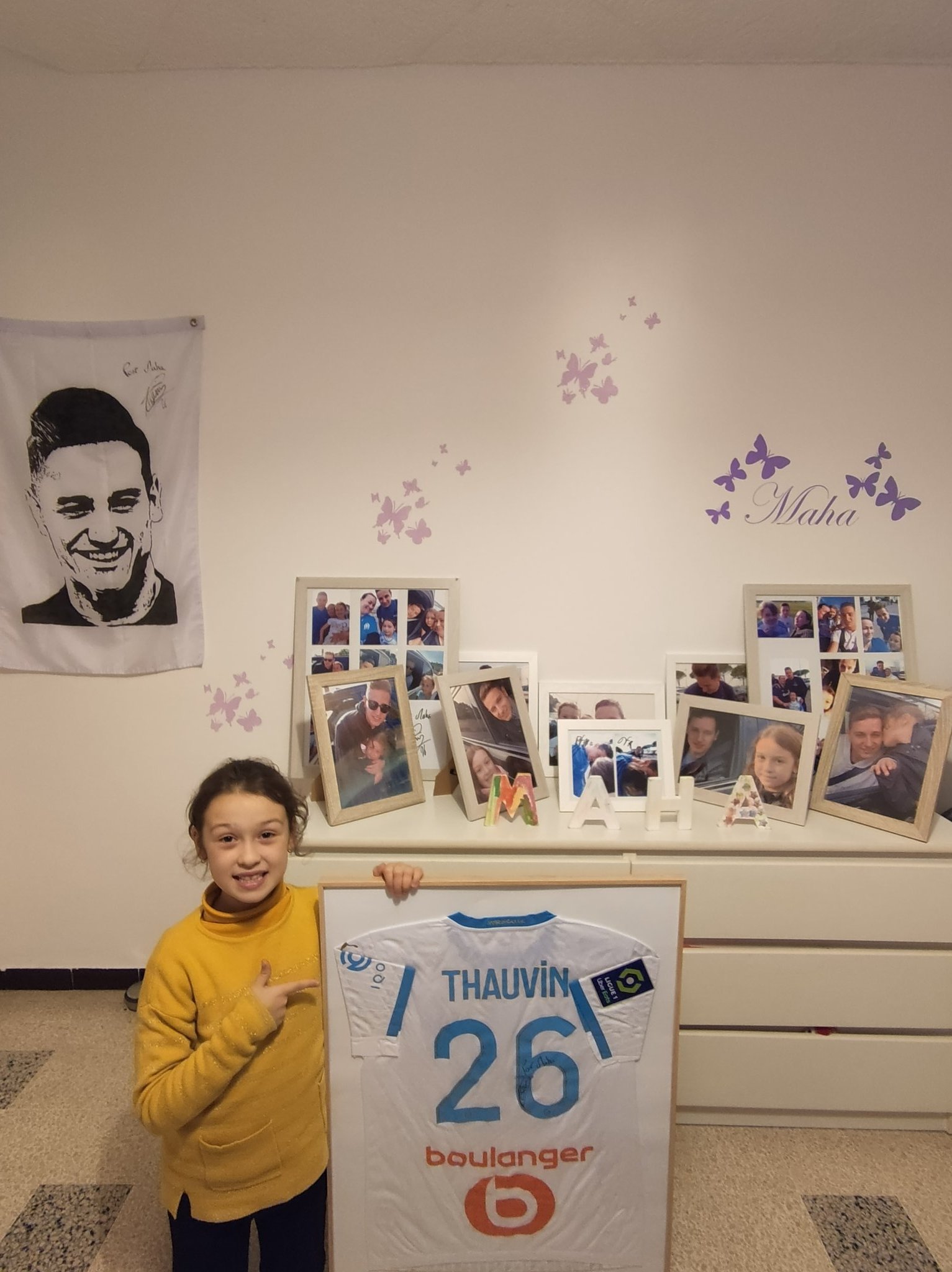 Maha, la fan número uno de Florian Thauvin que llora su salida del Olympique