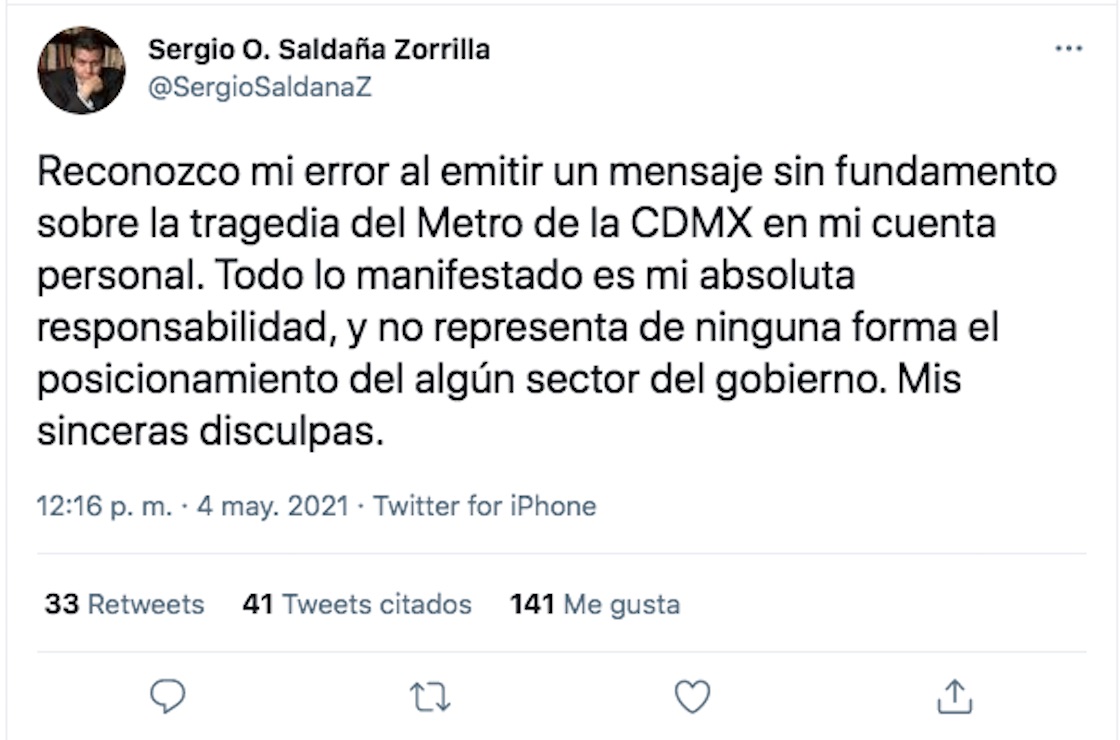 funcionario-disculpas-colapso-metro