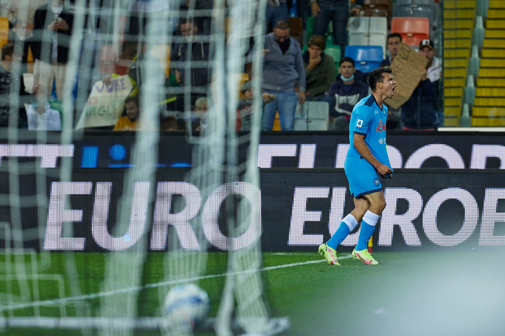 ¡Superó a Nery Castillo! El gol del 'Chucky' Lozano ante el Udinese